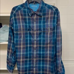 Mid weight flannel button up